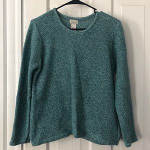 🔥HP🔥 Like New L.L. Bean 100% Cotton Knit Sweater